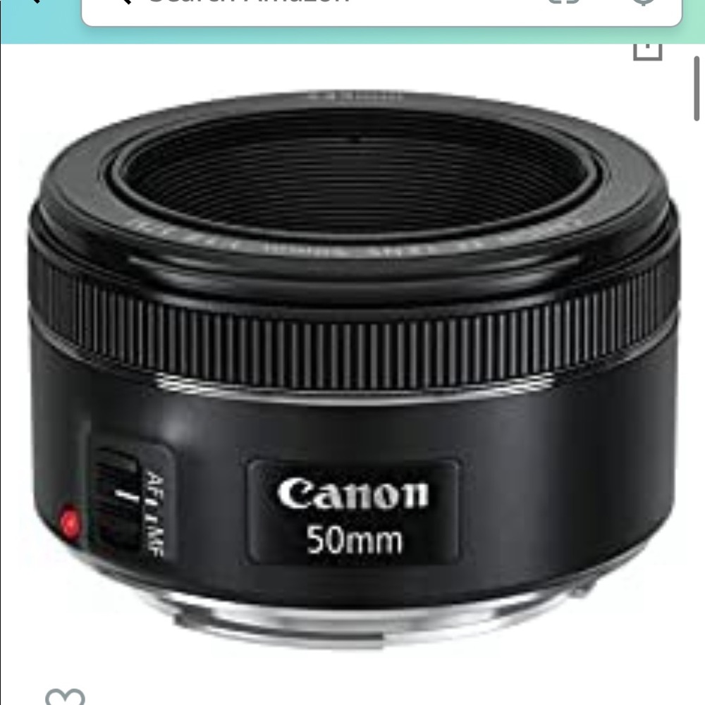 Canon 50 mm lens